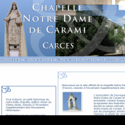 Site officiel de la Chapelle Notre-Dame de Carami (Var)